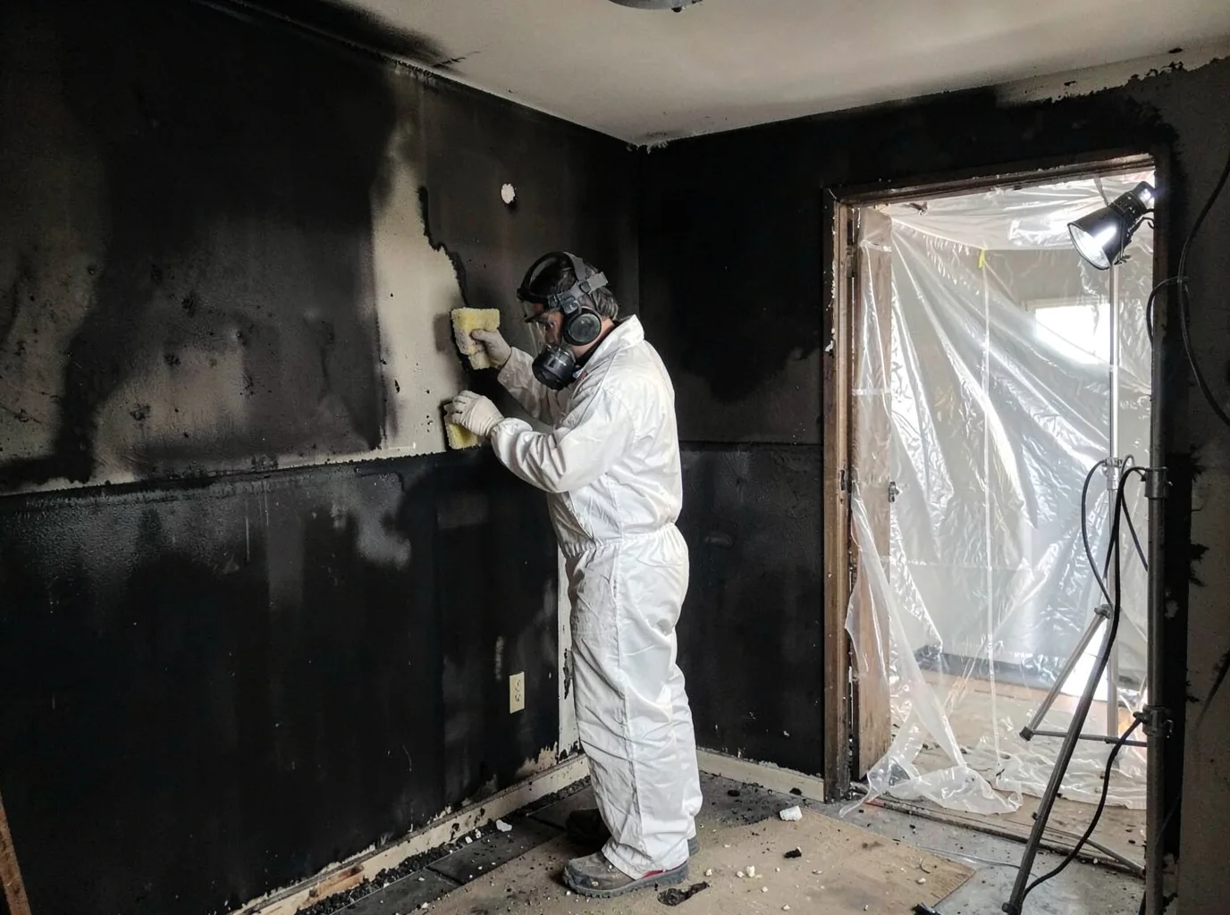 Fire Damage Restoration company in Baldwin, ND